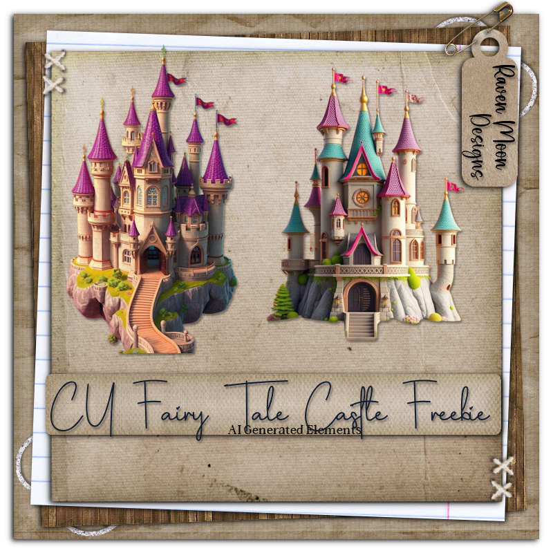 (image for) Fairy Tale Castle CU Freebie
